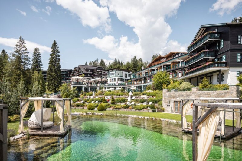 Alpinresort Sacher Seefeld von aussen