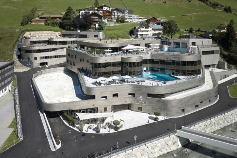 Silvretta Therme von aussen