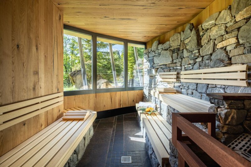 Sauna im Spa Lenkerhof