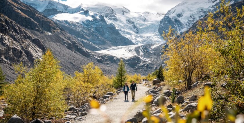 Achtsam unterwegs auf dem Mind Body Nature Experience Trail in Pontresina