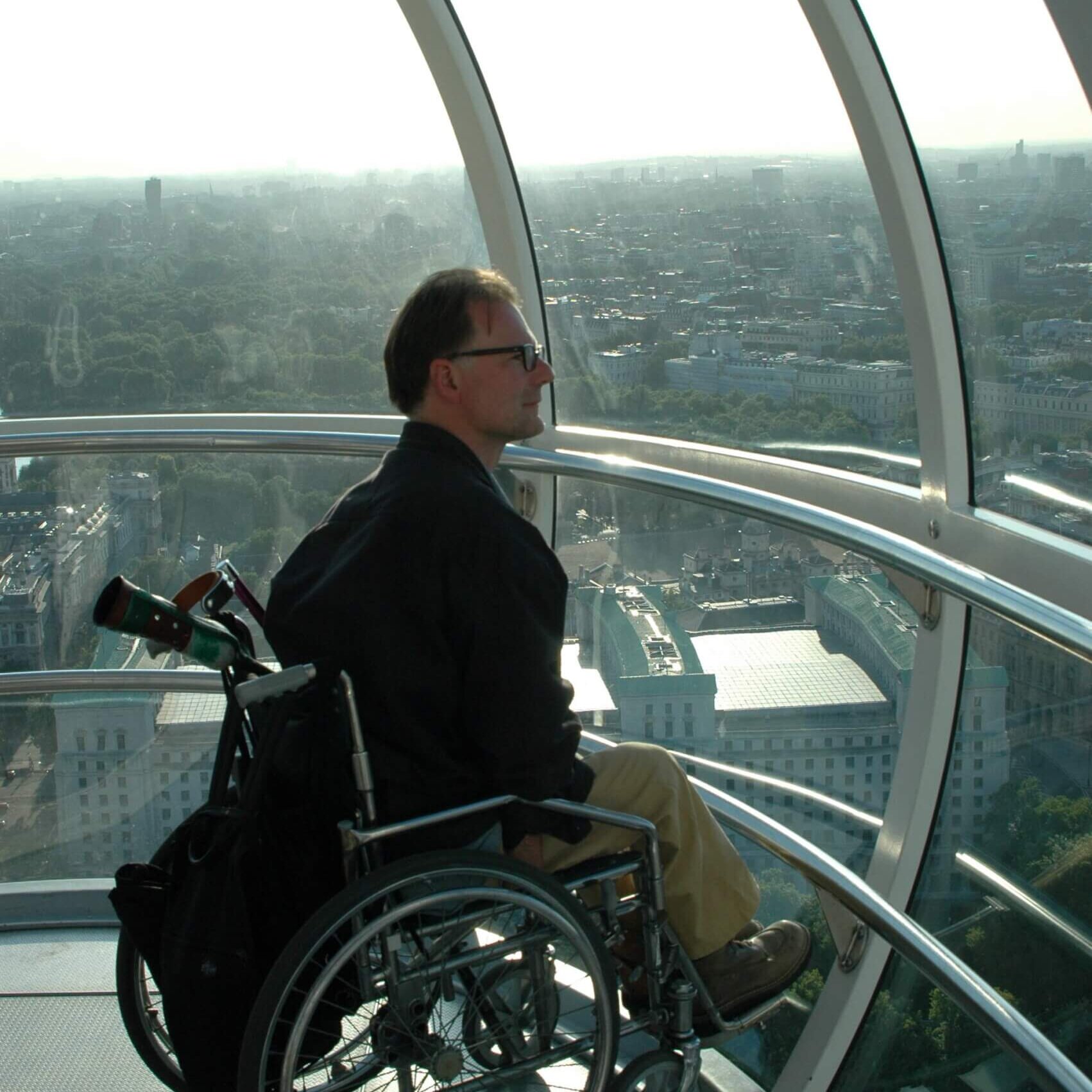 Alex Oberholzer unterwegs