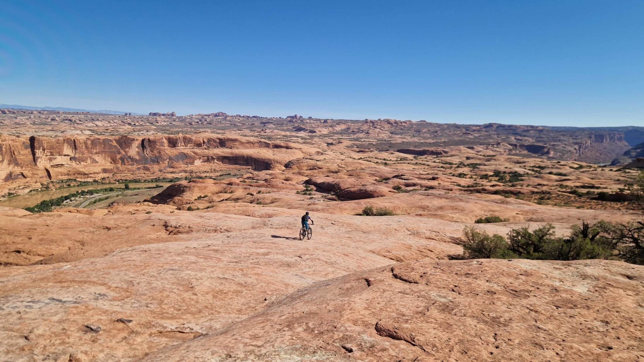 Aussicht über den Slickrocktrail
