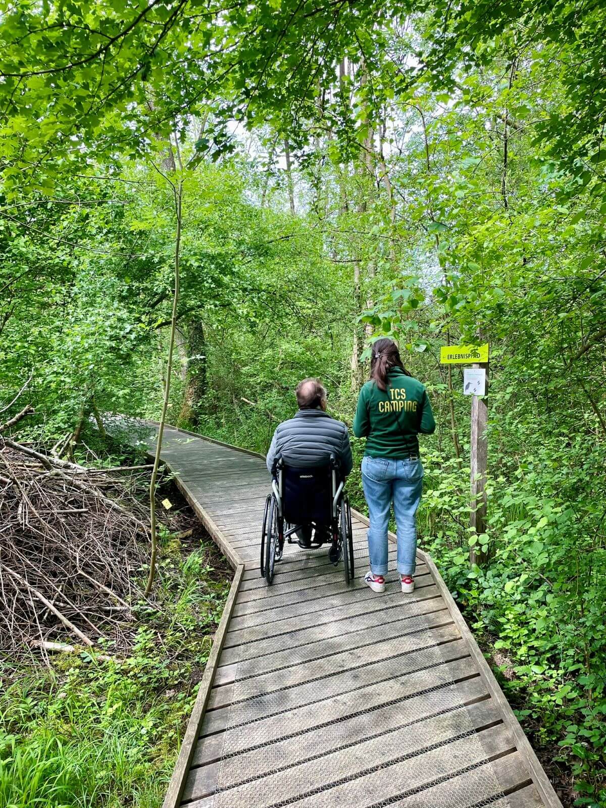 Erlebnisweg beim TCS-Campingplatz in Flaach