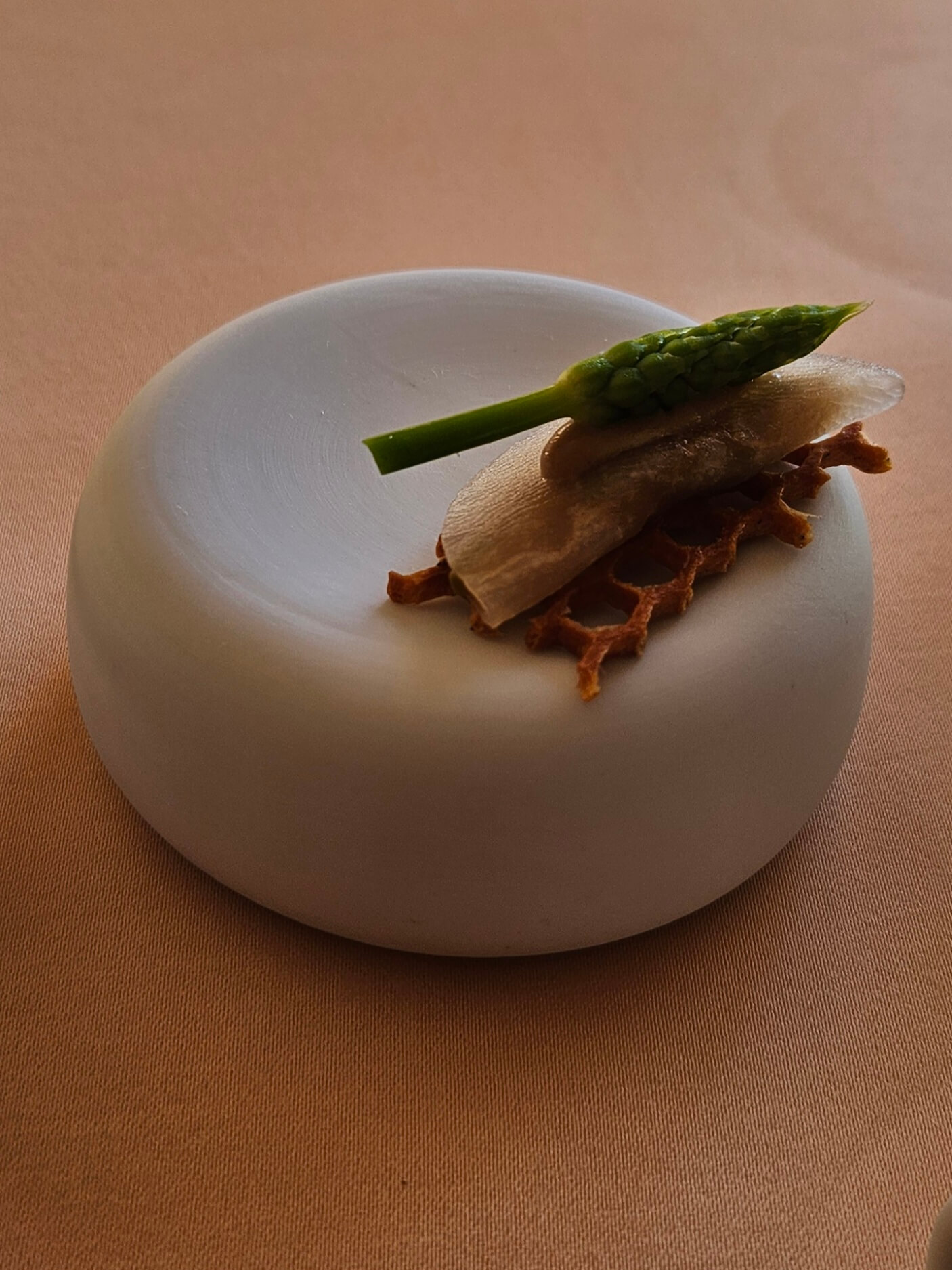 Essen in der Villa Castagnola
