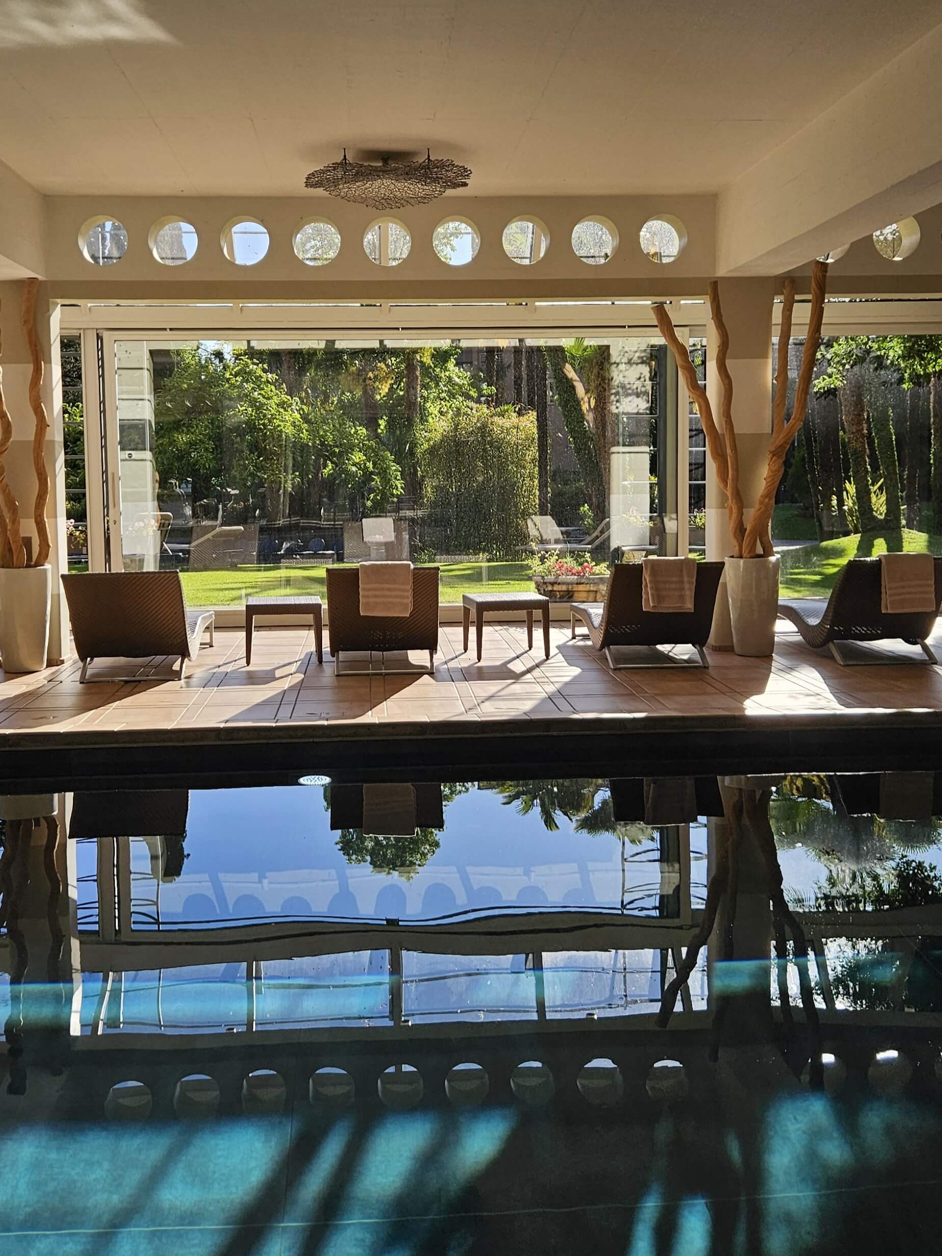 Pool in der Villa Castagnola