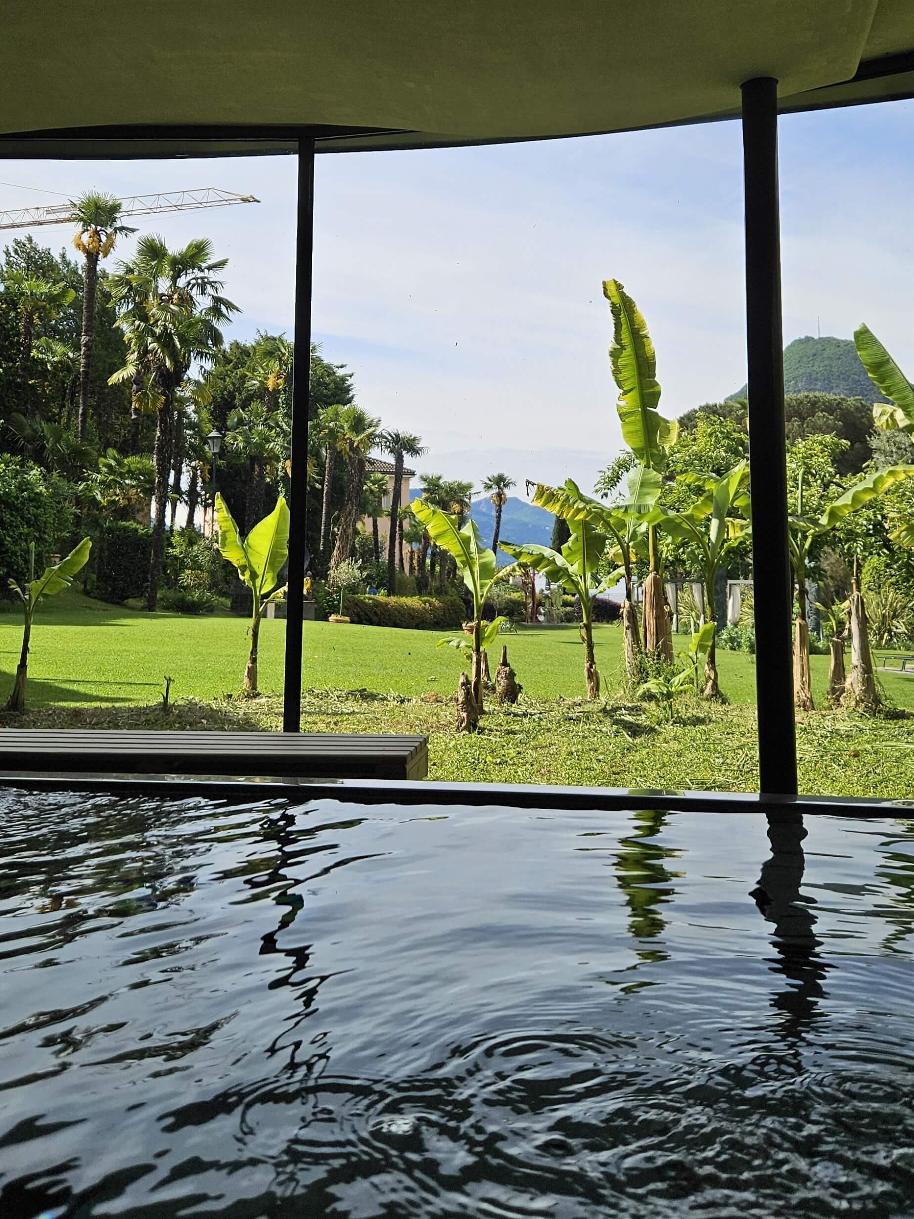Hydropool in der Villa Castagnola