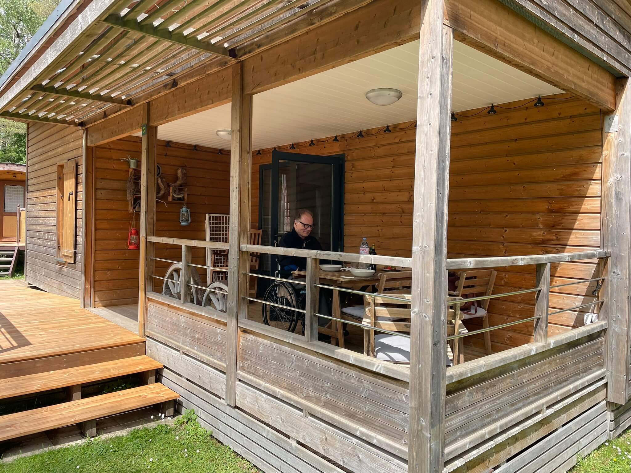 Barrierefreies Bungalow am TCS-Campingplatz in Flaach
