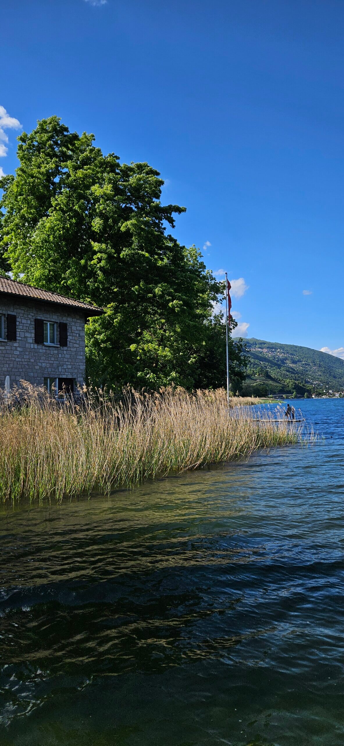 Luganersee beim Hotel Centro Magliaso