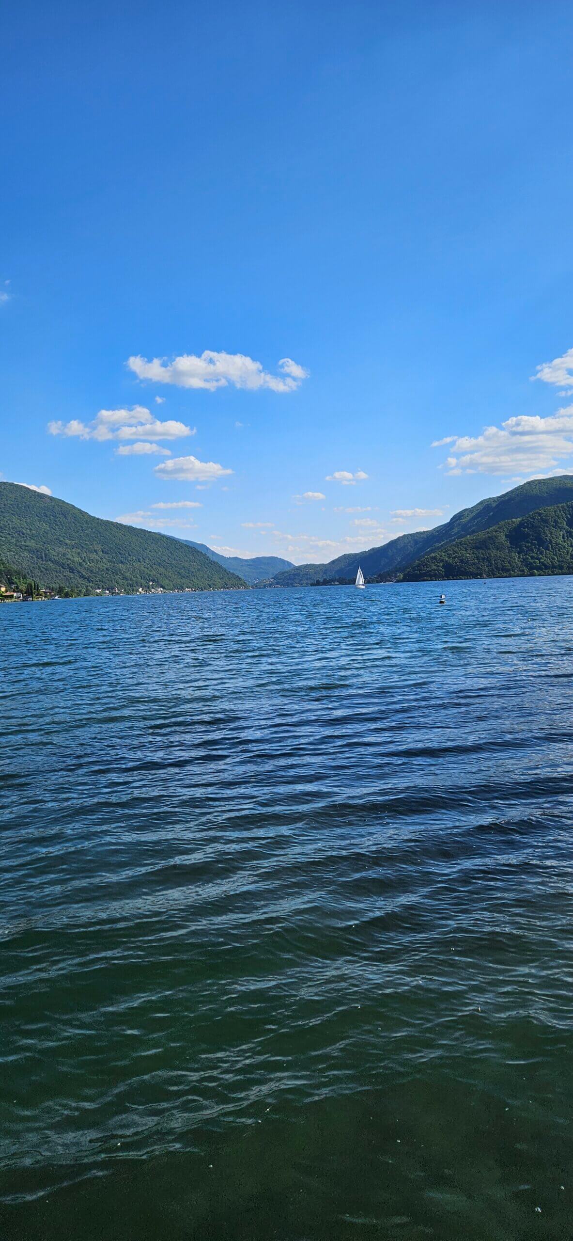 Luganersee beim Hotel Centro Magliaso
