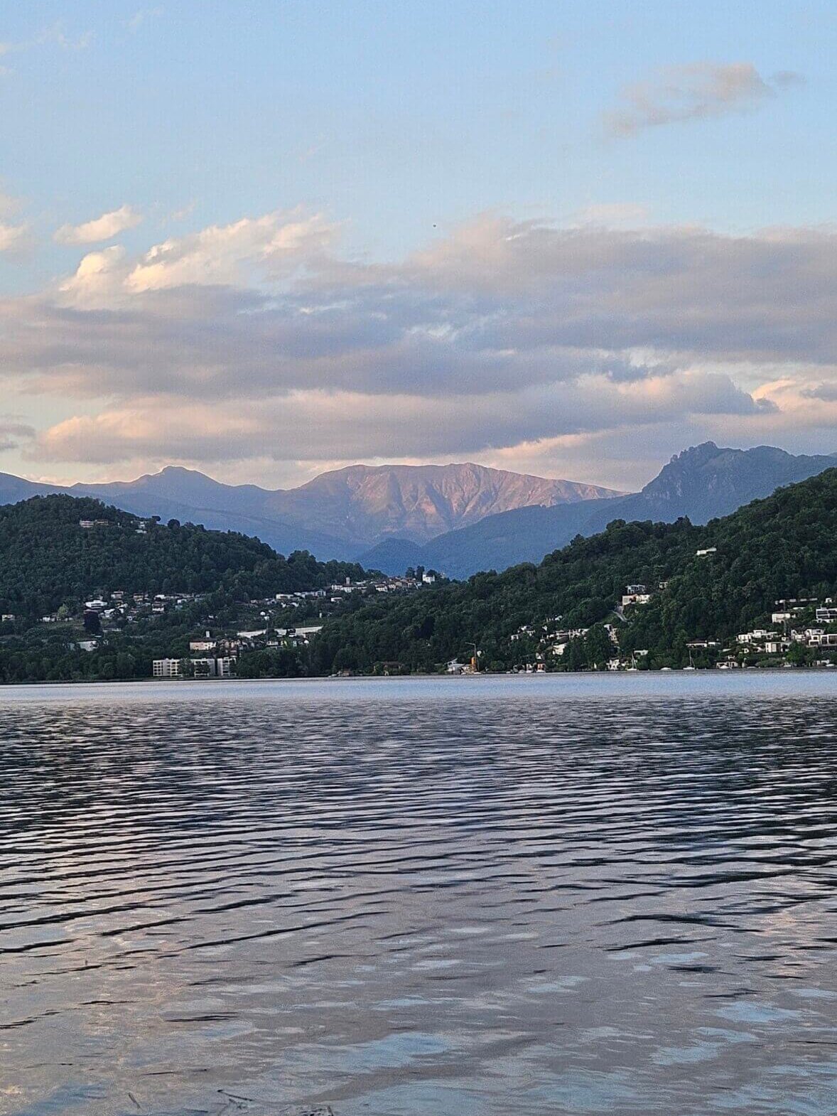 Luganersee beim Hotel Centro Magliaso