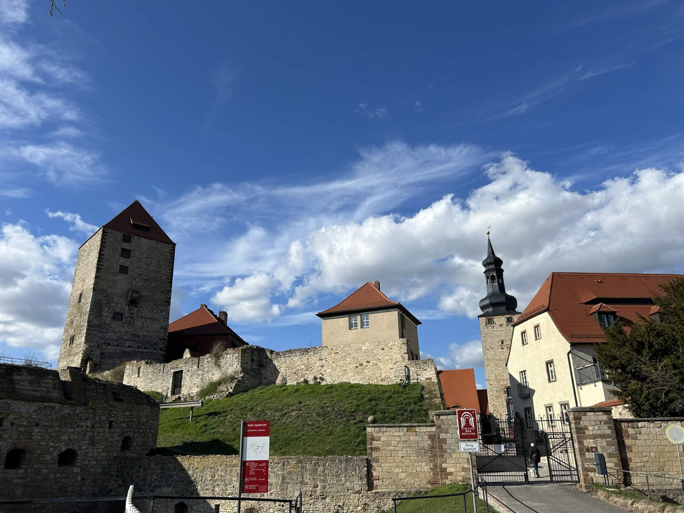 Gebäude Burg Querfurt von aussen