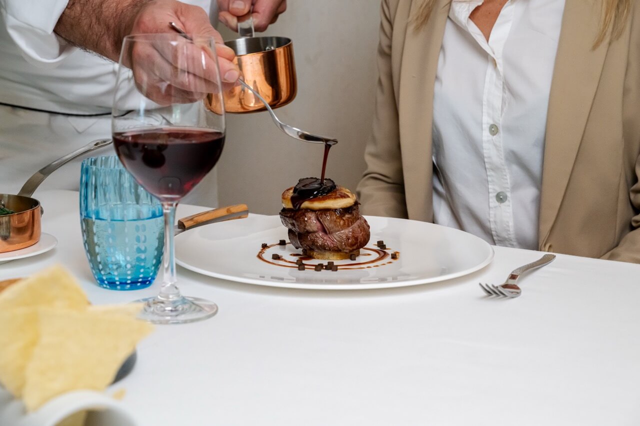 Rinderfilet Rossiniart_Spinat_Kartoffelgaletten