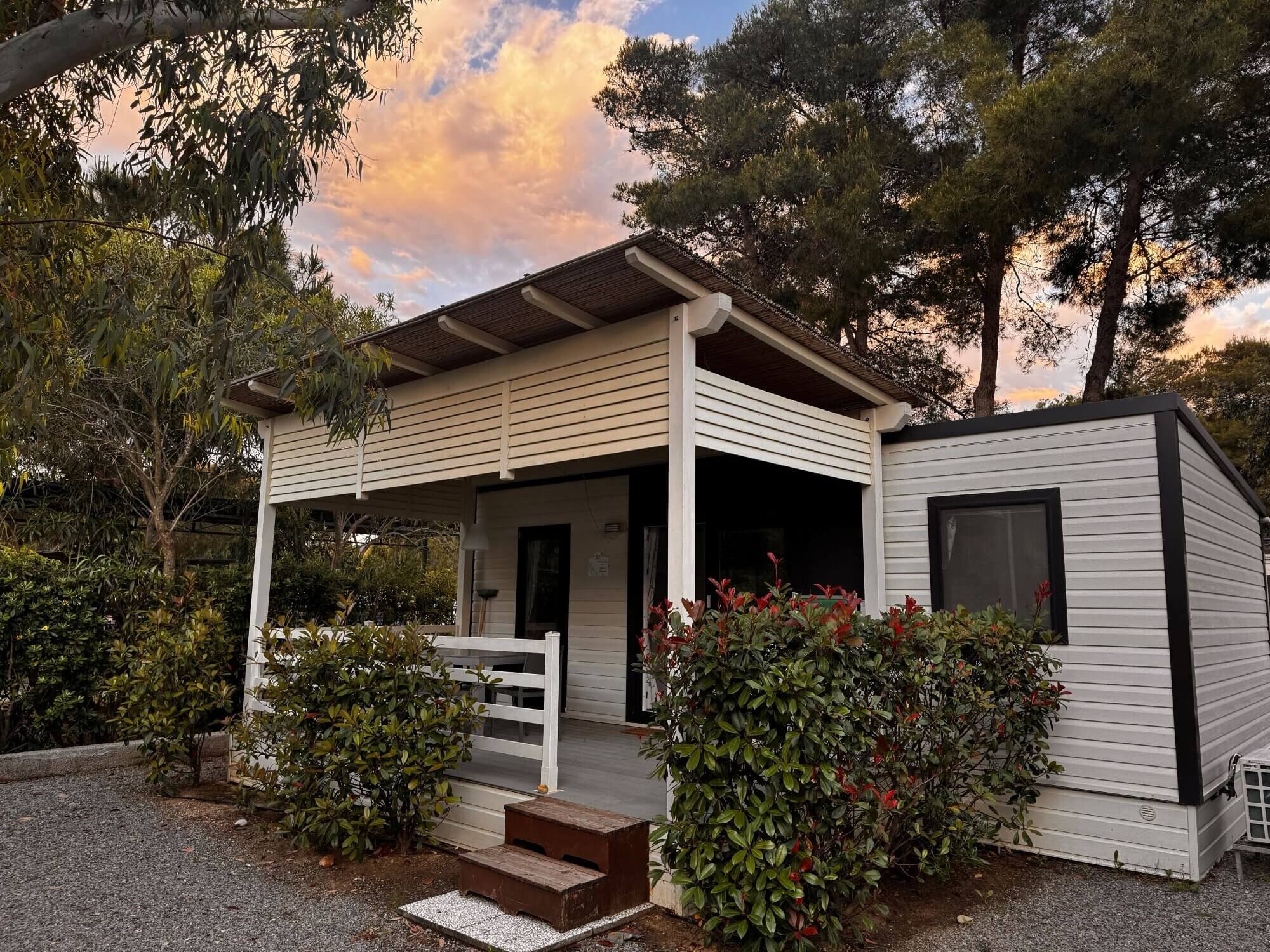 Kleine Hütte auf dem Camping Valle Santa Maria auf Elba