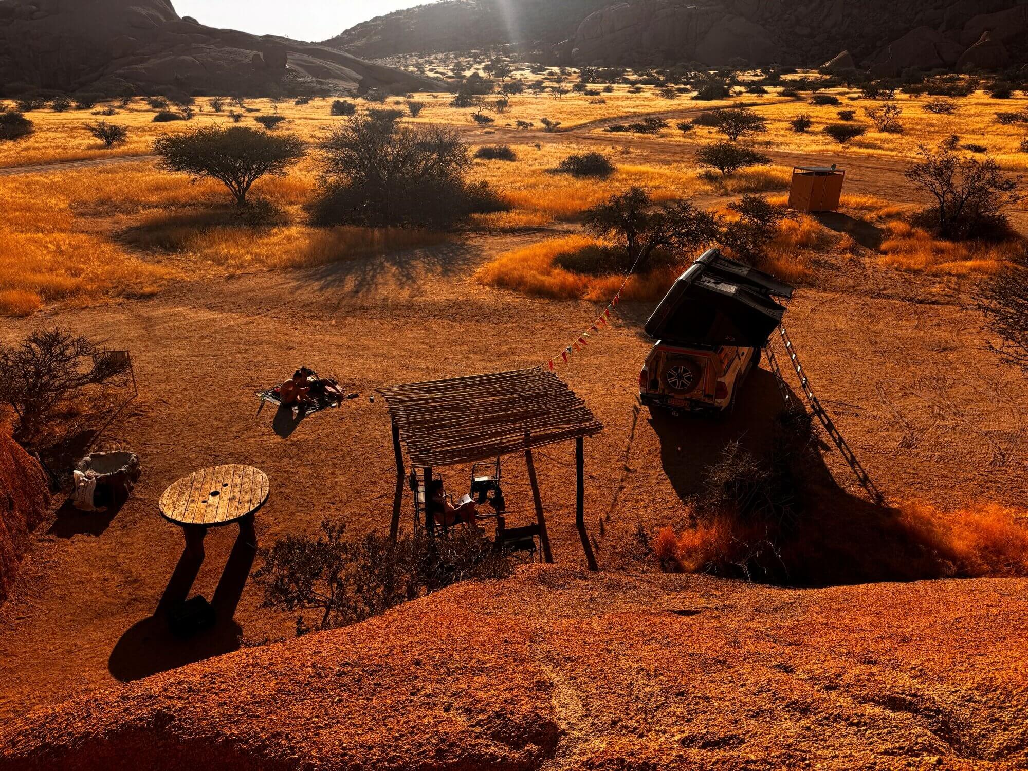Camping im Spitzkoppe Camp