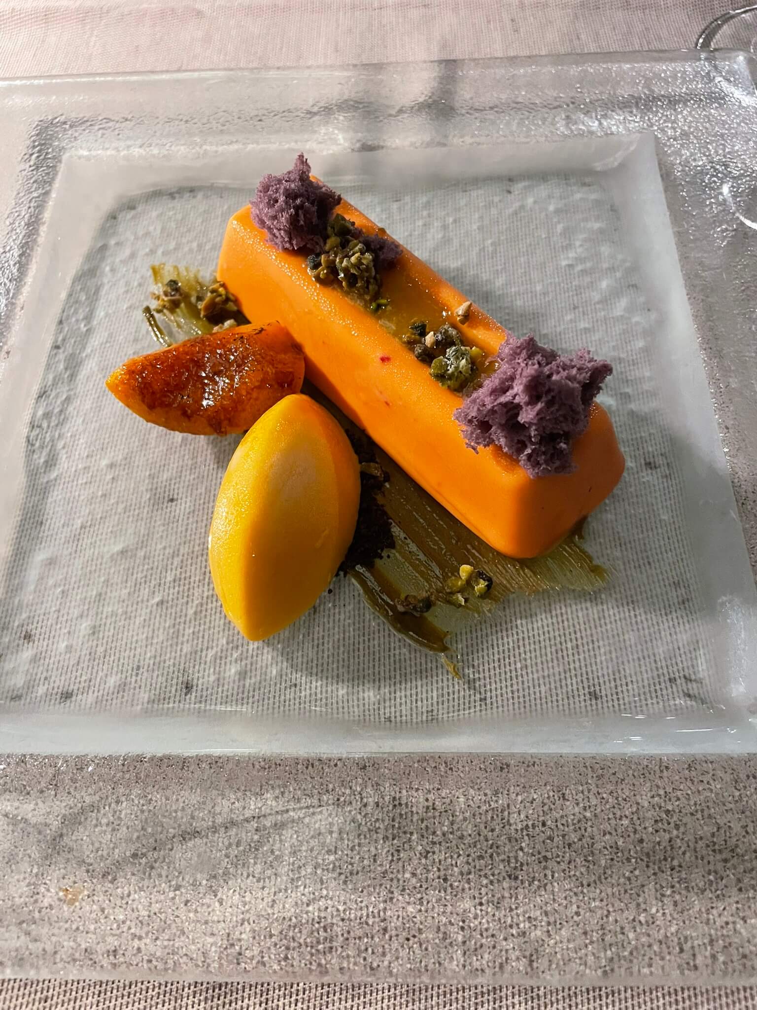 Essen im Restaurant Le Relais