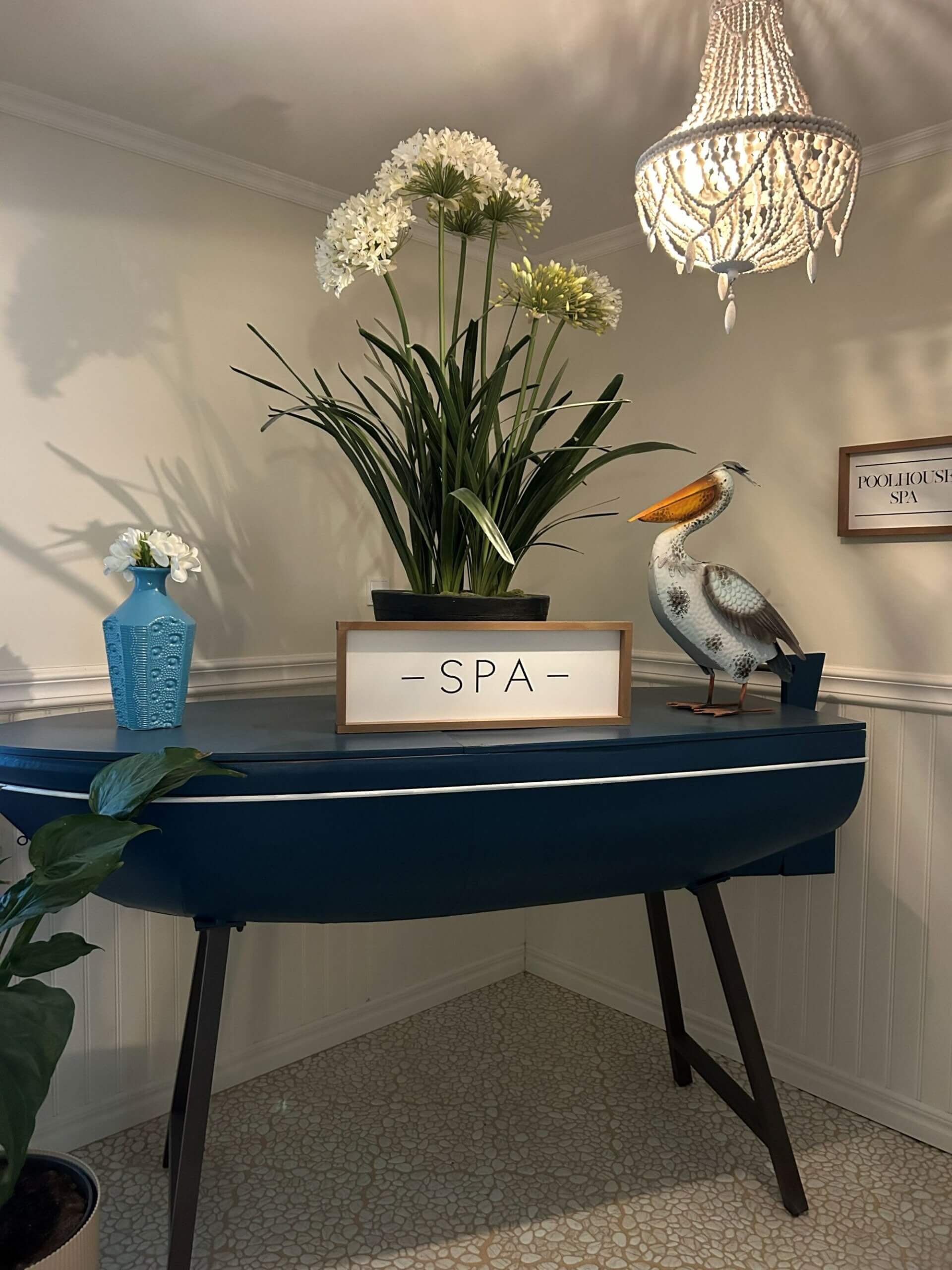 Eingang Spa im Pool-House des Panorama Seeresort & Spa