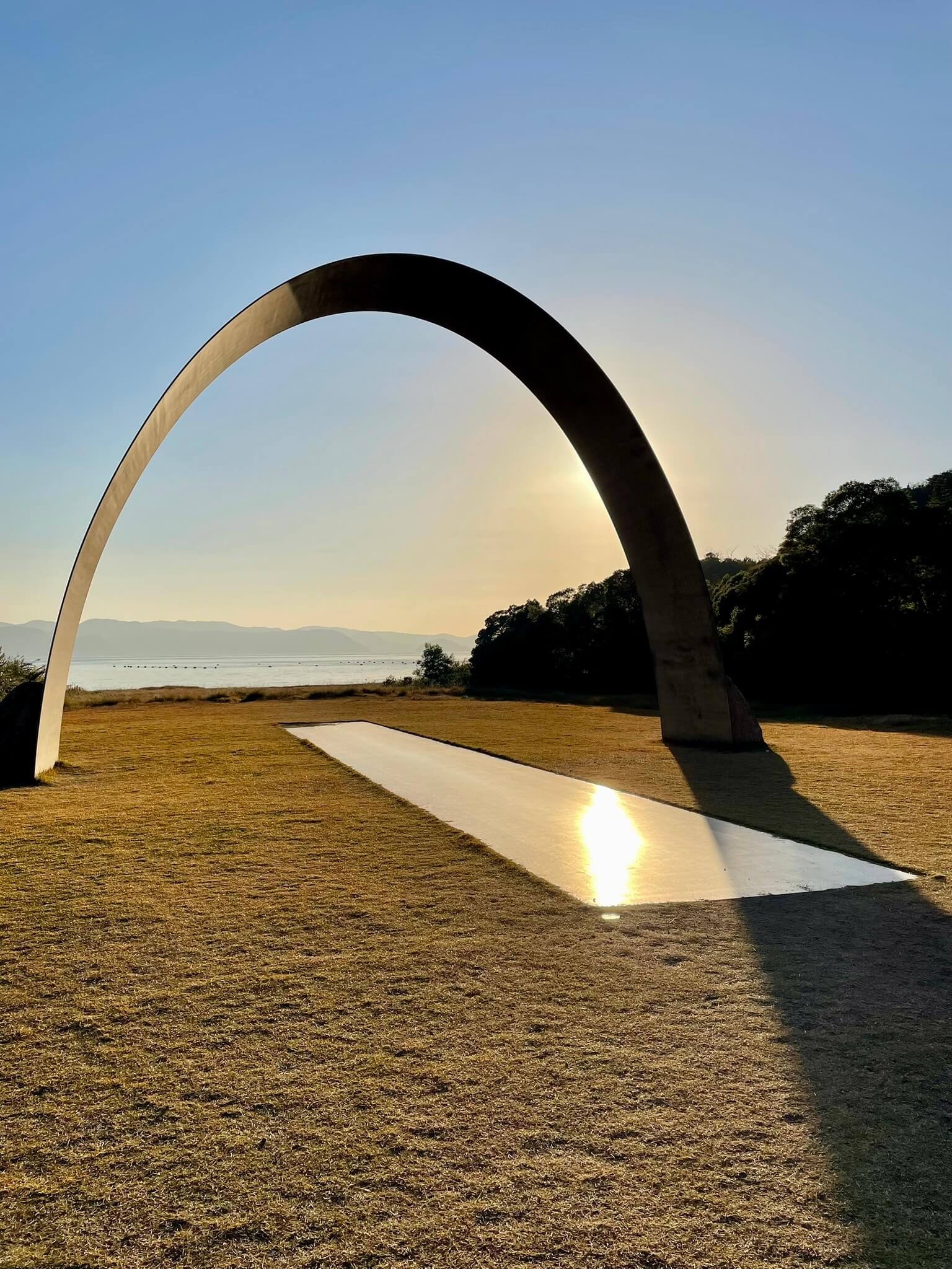 Lee Ufan Porte vers l'infini in Naoshima