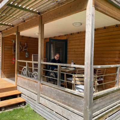 Barrierefreies Bungalow am TCS-Campingplatz in Flaach