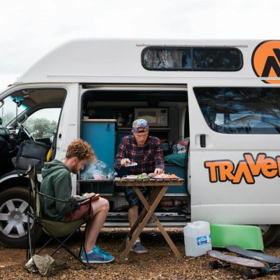 australien zwei pfannen kochen rezepte camper