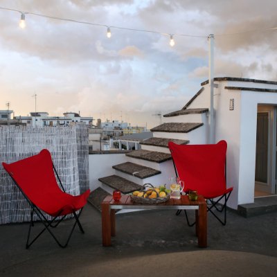 Dachterrasse Hotel Fasano Italien Apulien