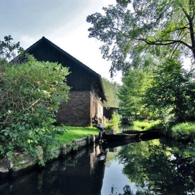 spree spreewald deutschland fluss